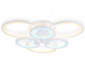 FA4085/3+3 WH белый 100W 3000K+6400K/4200K/6400K+3000K 620*570*120 (ПДУ ИК)