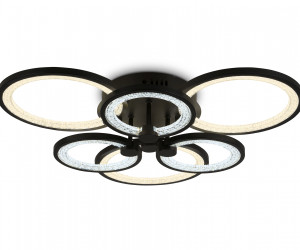 FA4092/3+3 BK черный 100W 3000K+6400K/4200K/6400K+3000K 620*570*120 (ПДУ ИК)