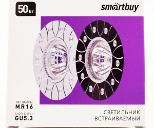 Светильник встраиваемый под лампу MR16 * черный (SBL-03BK-MR16)/100