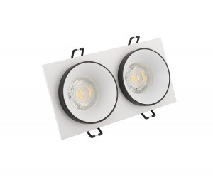 DK2422-BK Встраиваемый светильник, IP 20, 50 Вт, GU10, черный, алюминий