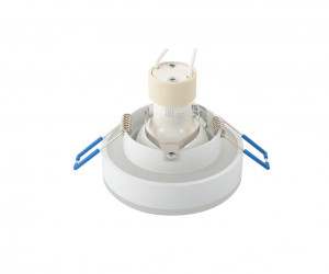 DK4032-WH Встраиваемый светильник, IP 20, 10 Вт, GU10, белый, алюминий/пластик