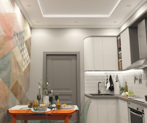 DK3061-WBR Встраиваемый светильник, IP 20, 10 Вт, GU5.3, LED, белый/бронзовый, пластик