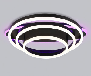 FA8524 BK черный 146W 3000K-6400K+RGB 560*500*150 (ПДУ РАДИО 2.4G)