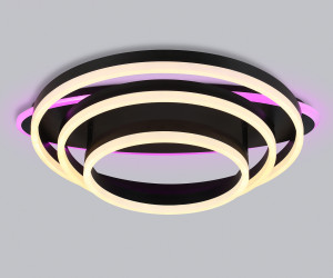 FA8524 BK черный 146W 3000K-6400K+RGB 560*500*150 (ПДУ РАДИО 2.4G)