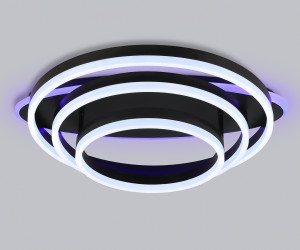 FA8524 BK черный 146W 3000K-6400K+RGB 560*500*150 (ПДУ РАДИО 2.4G)