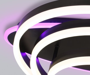 FA8524 BK черный 146W 3000K-6400K+RGB 560*500*150 (ПДУ РАДИО 2.4G)