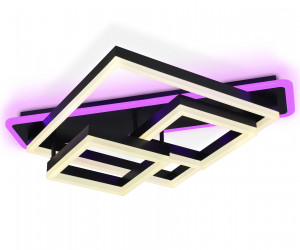 FA8533 BK черный 132W 3000K-6400K+RGB 630*570*160 (ПДУ РАДИО 2.4G)