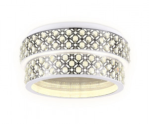 FA9438 WH/CH белый/хром 164W D500*235 (ПДУ РАДИО 2.4)