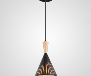 Подвесной светильник PS7238-1 BK 000056964