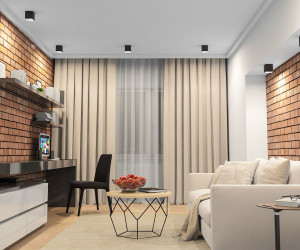 DK3080-BW+BK Светильник накладной IP 20, 10 Вт, GU5.3, LED, черно-белый/черный, пластик