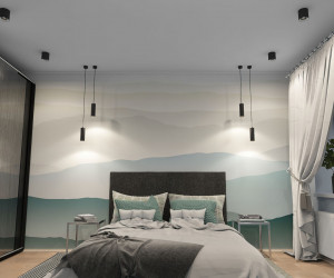 DK3090-BW+BK Светильник накладной IP 20, 10 Вт, GU5.3, LED, черно-белый/черный, пластик