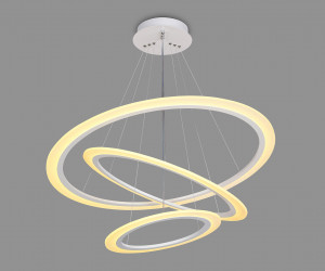 FA4359/3 WH белый 145W 3000K/4200K/6400K D800*800 (ПДУ РАДИО 2.4G)