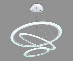 FA4359/3 WH белый 145W 3000K/4200K/6400K D800*800 (ПДУ РАДИО 2.4G)