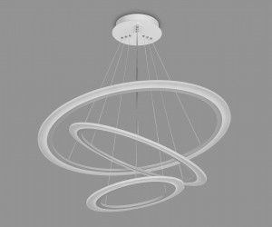 FA4359/3 WH белый 145W 3000K/4200K/6400K D800*800 (ПДУ РАДИО 2.4G)