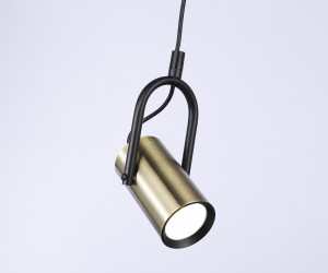 TA13198 BK/SB черный/бронза GU10 max 12W D55*L100*H1200