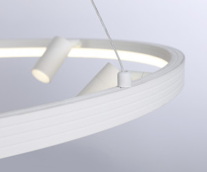 FL5288/1+5 WH белый 72W 3000K/4200K/6400K+4200K D700*1200 (ПДУ ИК)