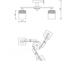 Люстра Freya FR5154PL-03B