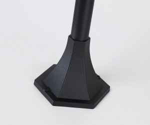 ST2037 BK/CL черный/прозрачный IP54 E27 max 40W D150*1100