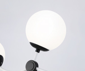 TR2566/3 WH/BK белый/черный E27/3 max 60W 1130*150*540