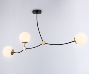 TR2568/3 BK/SB черный/бронза E27/3 max 60W 1130*150*540