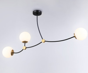 TR2568/3 BK/SB черный/бронза E27/3 max 60W 1130*150*540