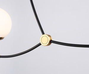 TR2568/3 BK/SB черный/бронза E27/3 max 60W 1130*150*540