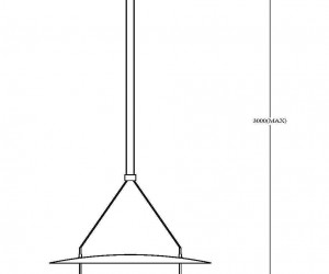Подвесной светильник Maytoni MOD280PL-L23B3K