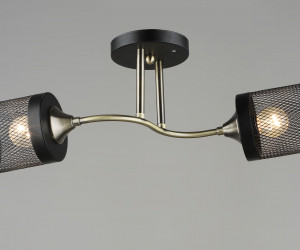 Потолочная люстра SL5248-2 AB+BK 000066050