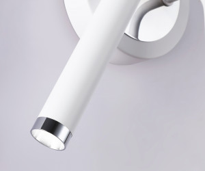 FL51651/1+1 WH/CH белый/хром 10W 4200K 500*227*90