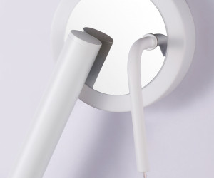 FL51651/1+1 WH/CH белый/хром 10W 4200K 500*227*90