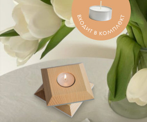 Подсвечник PLUG01 NL+GR 000048847