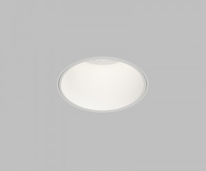 DK2146-WH Встраиваемый светильник для ГКЛ SPOT HIDE, до 15 Вт LED, GU10, IP20, алюминий, белый