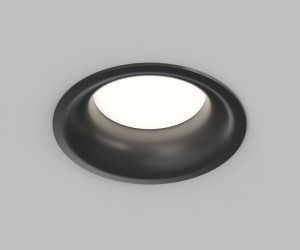 Встраиваемый светильник INER, до 15 Вт LED, GX53, IP20, алюминий, чёрный