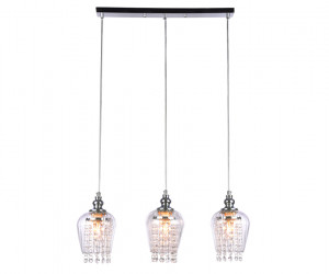 TR3612/3 CH/CL хром/прозрачный E27/3 max 40W 570*140*920