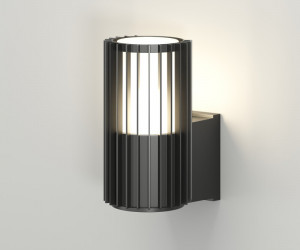 DK9722-BK Настенный уличный светильник FARSUN, IP65, 1xE27, до 18 Вт, черный, алюминий