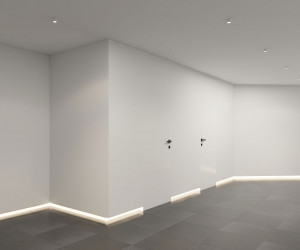 DK3057-WH Встраиваемый светильник под шпатлевку, IP20, до 15 Вт, LED, GU5,3, белый, пластик