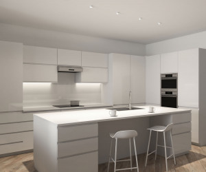 DK3120-WH Встраиваемый светильник, IP20, до 15 Вт, LED, GU5,3, белый, пластик