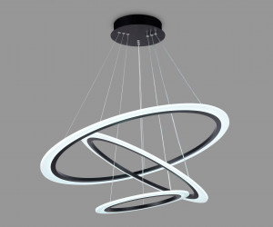 FA4361/3 BK черный 145W 3000K/4200K/6400K D770*800 (ПДУ РАДИО 2.4G)