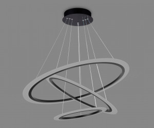 FA4361/3 BK черный 145W 3000K/4200K/6400K D770*800 (ПДУ РАДИО 2.4G)