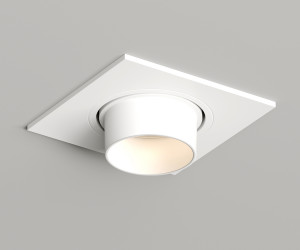DK3121-WH Встраиваемый светильник, IP20, до 15 Вт, LED, GU5,3, белый, пластик