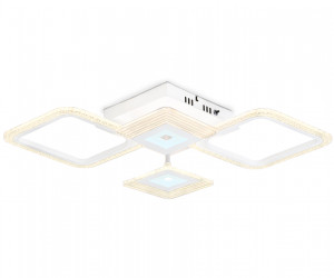 FA4281/4 WH белый 56W 3000K+6400K/4200K/6400K+3000K 525*525*75 (ПДУ ИК)