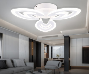 FA4545/3 WH белый 3000K-6400K 38W 425*385*75 (ПДУ ИК)