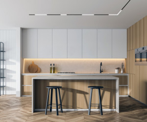 DK8004-CONN-BK Трековый светильник-коннектор SMART LINEAR, IP20, 18W, DIM, 3000K-6000K, черный