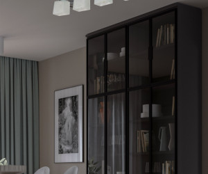 Потолочный светильник P9484-4 BK 000050560