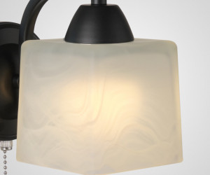 Настенный светильник P9484-1W BK 000050562