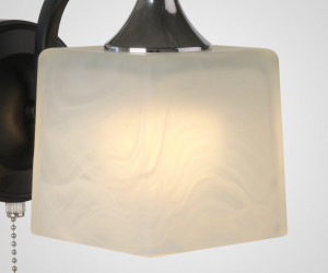 Настенный светильник P6520-1W BK 000050566