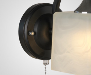 Настенный светильник P6520-1W BK 000050566