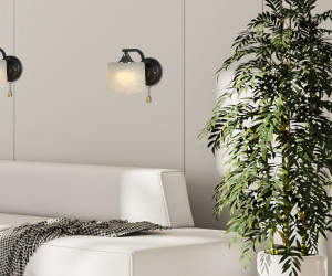 Настенный светильник P6520-1W BK 000050566