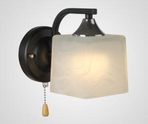 Настенный светильник P6520-1W BK 000050566