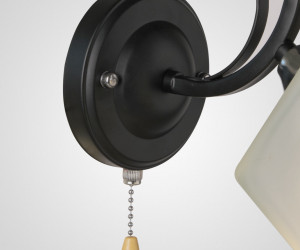 Настенный светильник P5507-1W BK 000050569